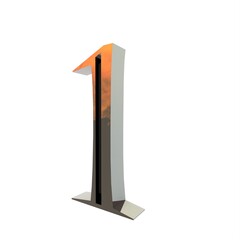 Poster - 3d number 