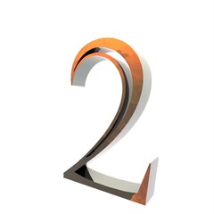 Poster - 3d number 