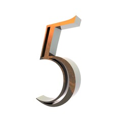 Poster - 3d number 