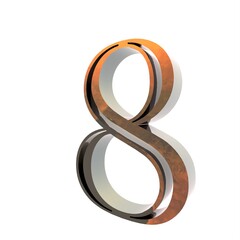 Poster - 3d number 