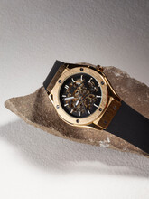 Beautiful Mens Watches Lie On The Stone