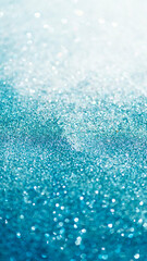 Sticker - Sparkly teal glitter background