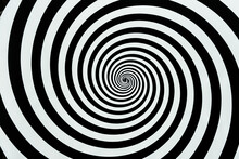 Hypnosis Visualisation Conept Endless Spiral
