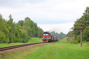 Wall Mural - rail transportation