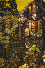 Two Indian Deity Figurines