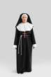 © Pixel-Shot - Mature nun on light background