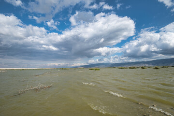 Sticker - Karla lake , Magnessia - Volos, Thessaly, Greece.