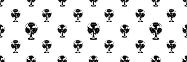 Poster - Table Fan Icon Seamless Pattern M_2109001