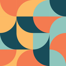 Modern Trendy Geometric Vector Pattern. Decorative Vintage 80's Style For Wallpaper, Brochure, Poster Or Banner.