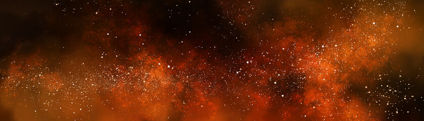 space background with realistic nebula and lots of shining stars. infinite universe and starry night