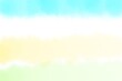 © pakn - Paint Watercolor blue yellow green Gradient colorful white background Abstract surface texture Design template for presentation Creative Graphic, wall-paper card poster, brochure, banner, plate, paper