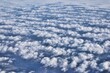Wolkenformationen aus der Luft