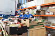 © Javier Pardina/Stocksy - Volunteer womans preparing food packages