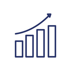 Wall Mural - infographic bars chart