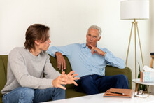 Therapist Listens To Client