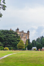 Vertical Shot Of The Wollaton Hall Elizabethan Country House In Wollaton Park, Nottingham, England
