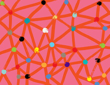 Illustration Of Network Web