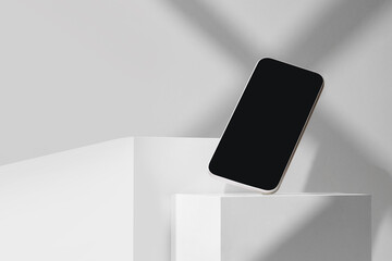 Modern frameless smartphone