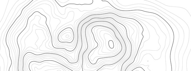 the black on white contours vector topography stylized height of the lines. the concept of a conditi