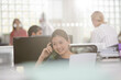 © KOTO - Smiling businesswoman talking on cell phone