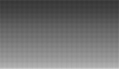 Wall Mural - led screen texture. lcd display with dots. tv pixeled background. analog digital monitor. monochrome