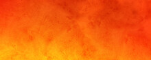 Hot Red Yellow And Orange Gradient Background In Abstract Cloudy Sunset Or Sunrise Illustration, Fiery Warm Colors, Colorful Dramatic Design Texture Wallpaper High Resolution