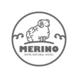 Merino natural wool vector sign