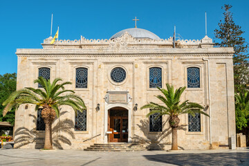 Canvas Print - Church of Ayios Titos. Heraklion, Crete