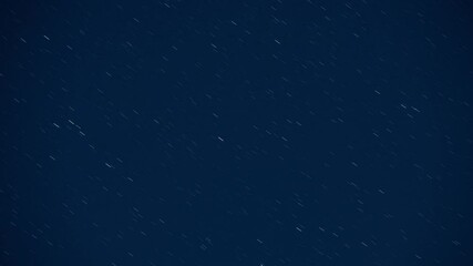 Poster - Stars at August sky. Time lapse 4K