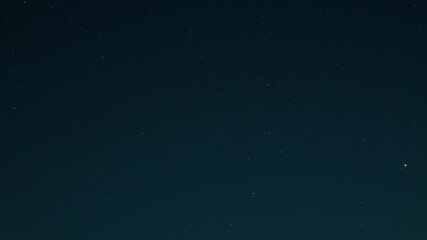 Aufkleber - Stars at August sky. Time lapse 4K