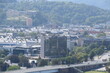 Stadtansicht von Koblenz mit der Rehinbrücke