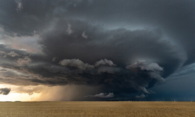 Wall Mural - Prairie Storm Canada