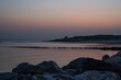 Sonnenuntergang in der Baie d'Authie / Berck sur mer