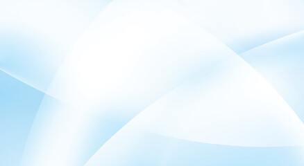 Poster - Abstract light blue and white pattern. Minimal background