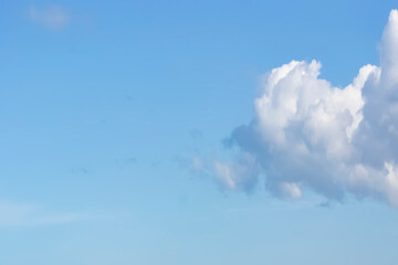 Wall Mural - Clouds during the overcast sky before and after the rain.