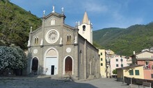 Church In Manarola Italy
