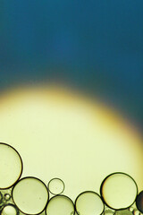 Wall Mural - macro shot of water abstract