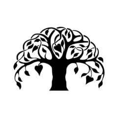 tree icon logo vector design template illustration.