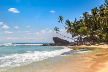 Sticker - Dalawella Beach in  Sri Lanka