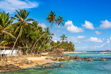 Sticker - Dalawella Beach in  Sri Lanka