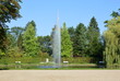 Fontaine im Park in der Kurstadt Bad Pyrmont, Niedersachsen
