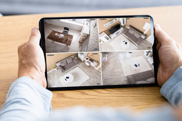 Aufkleber - Surveillance Video Camera View