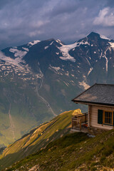 Poster - Luxury Cozy Woodden Chalet in High Alpine Mountains at  Grossglockner in Austria