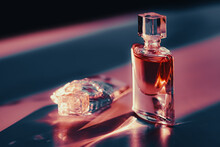 Luxury Perfume Bottle, Beauty And Cosmetics.