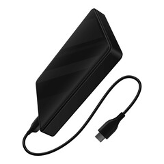 Poster - Usb hdd icon cartoon vector. Hard disk drive