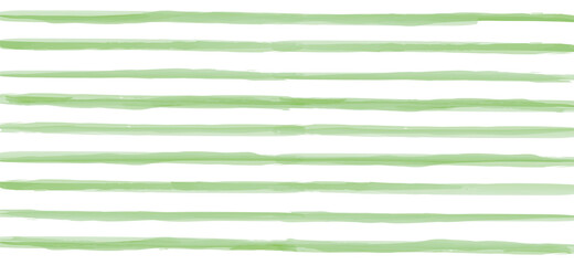 Wall Mural - abstract vector texture of green watercolour lines background