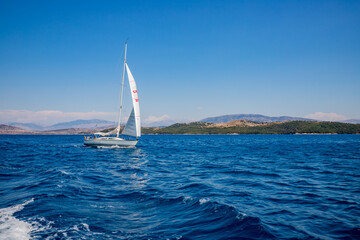 Poster - Voilier sur la mer ionienne