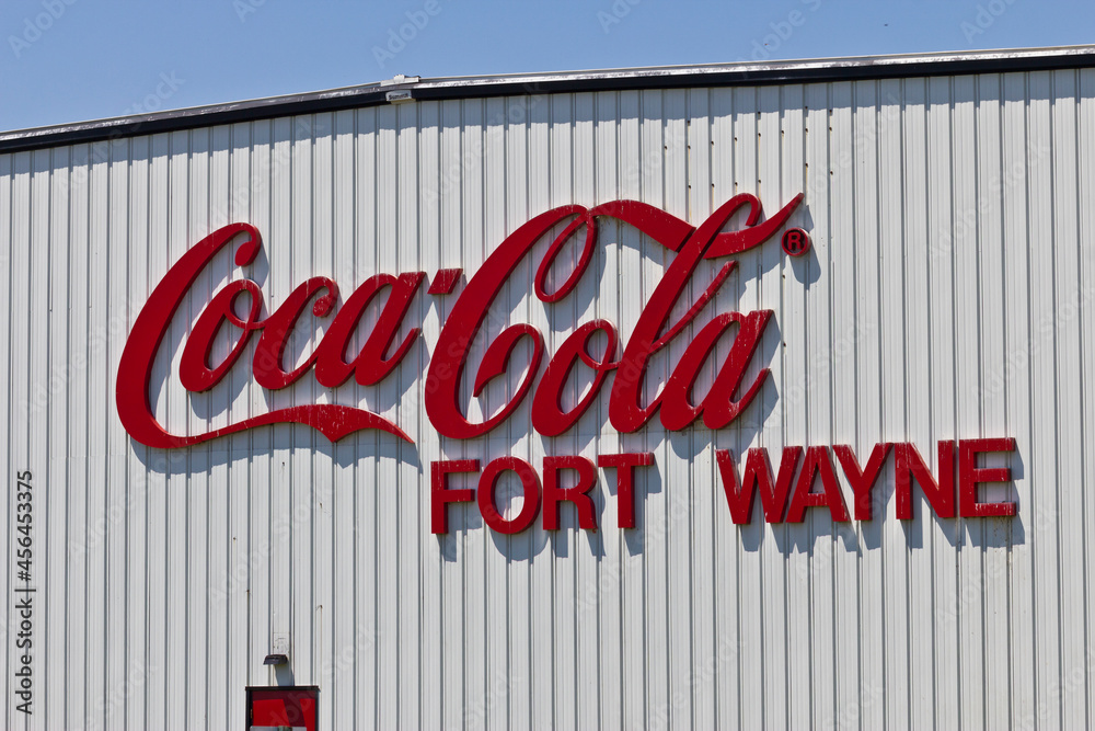 Coca-Cola Bottling, the World's Largest Beverage Company. Stock Photo ...