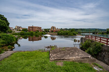 Leigh River In Easton, Pennsylvania, Delaware, USA