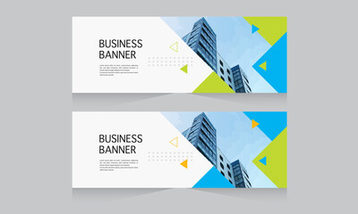 Wall Mural - professional corporate business banner design